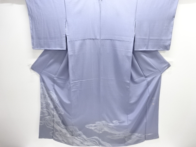 未使用品　堤順三作　霞模様一つ紋訪問着